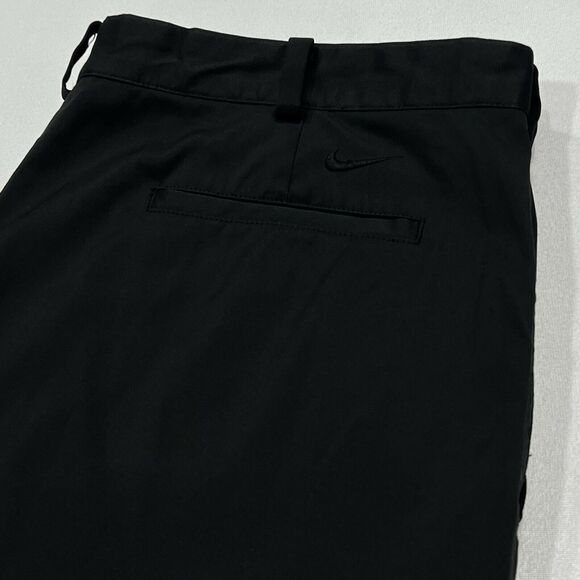 Nike Golf Shorts Men Black Performance Dri Fit Stretch Athletic‎ Chino Size 38 - Picture 1 of 8